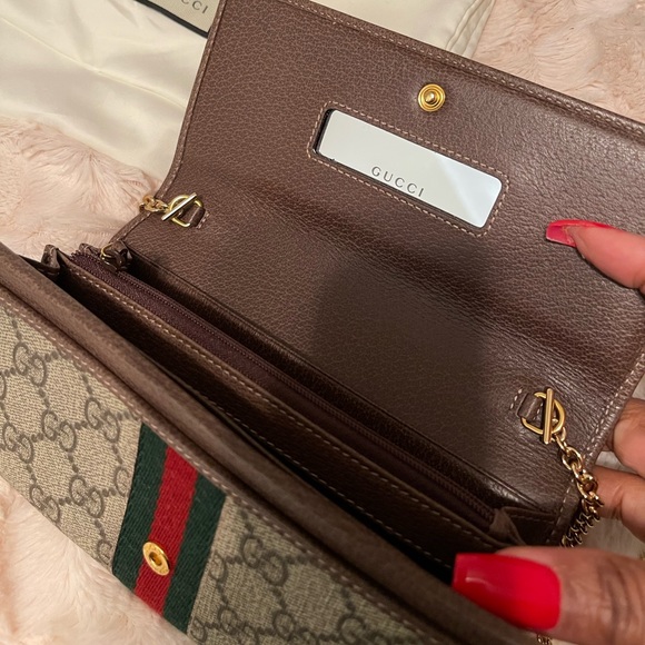 Ophidia GG chain wallet - Picture 4 of 7